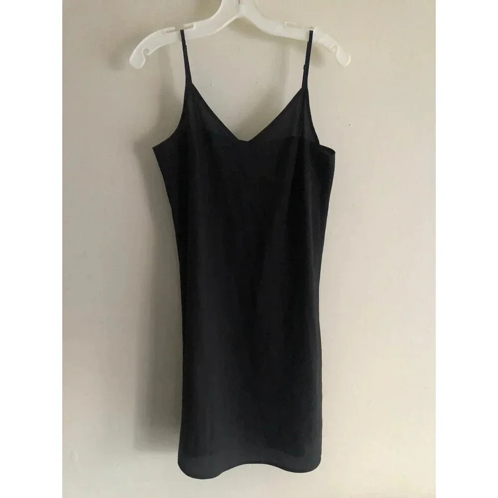 Guess black night slip dress linguerie sz 10
